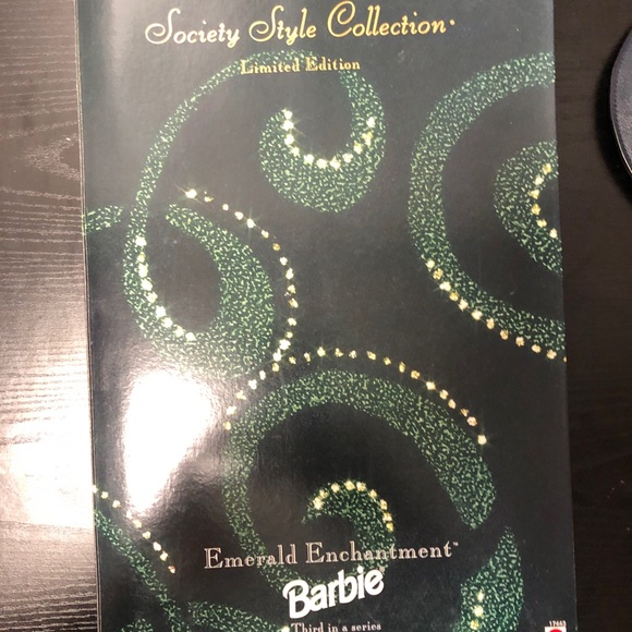 Emerald Enchantment Barbie!! In box!!! - Picture 3 of 5
